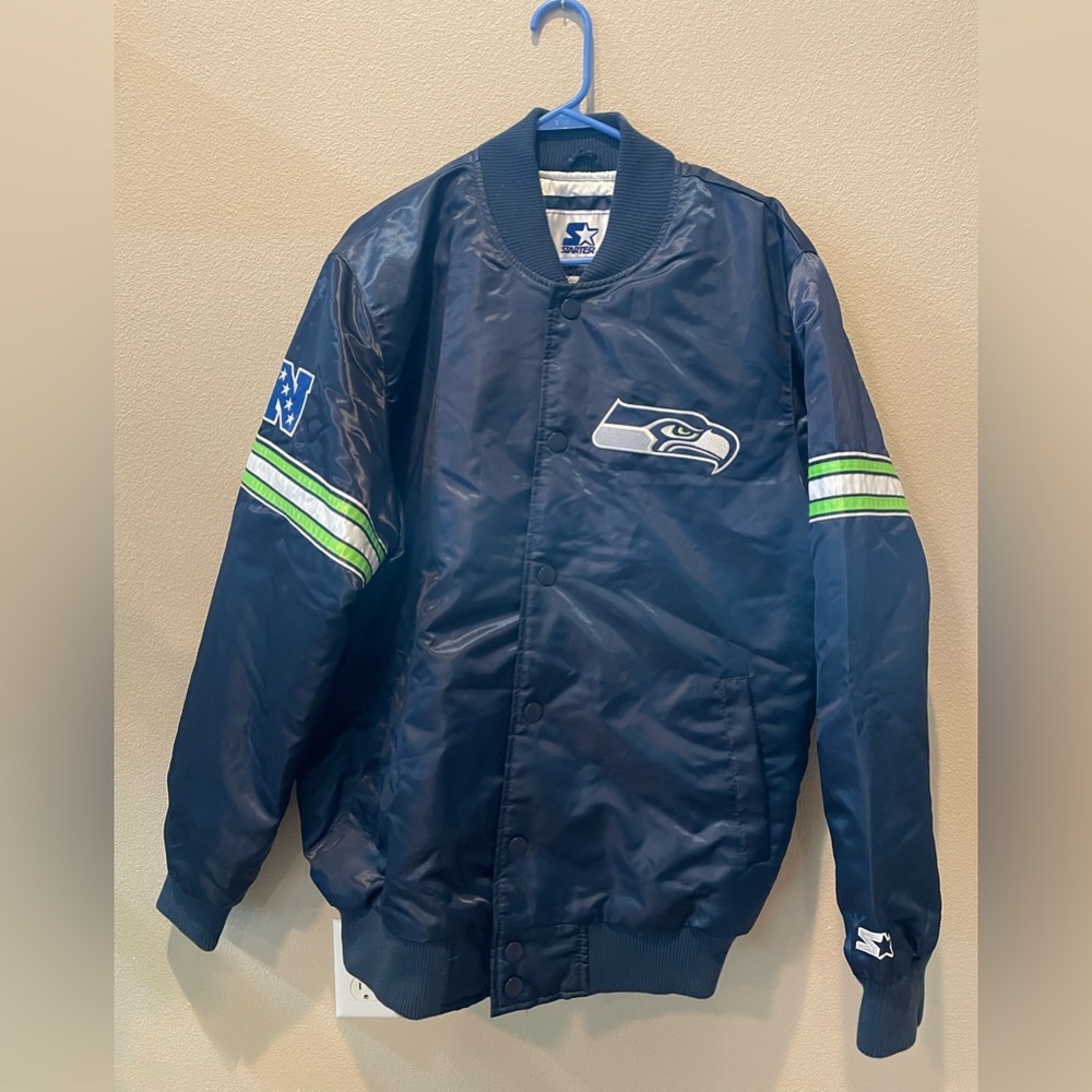 Seattle Seahawks starter bomber jacket